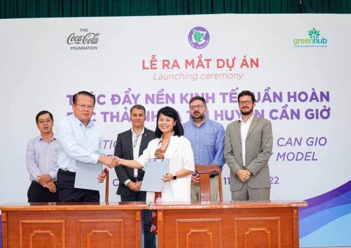 Thúc đẩy nền kinh tế tuần hoàn rác thải nhựa tại huyện Cần Giờ [Coca-Cola Foundation]
