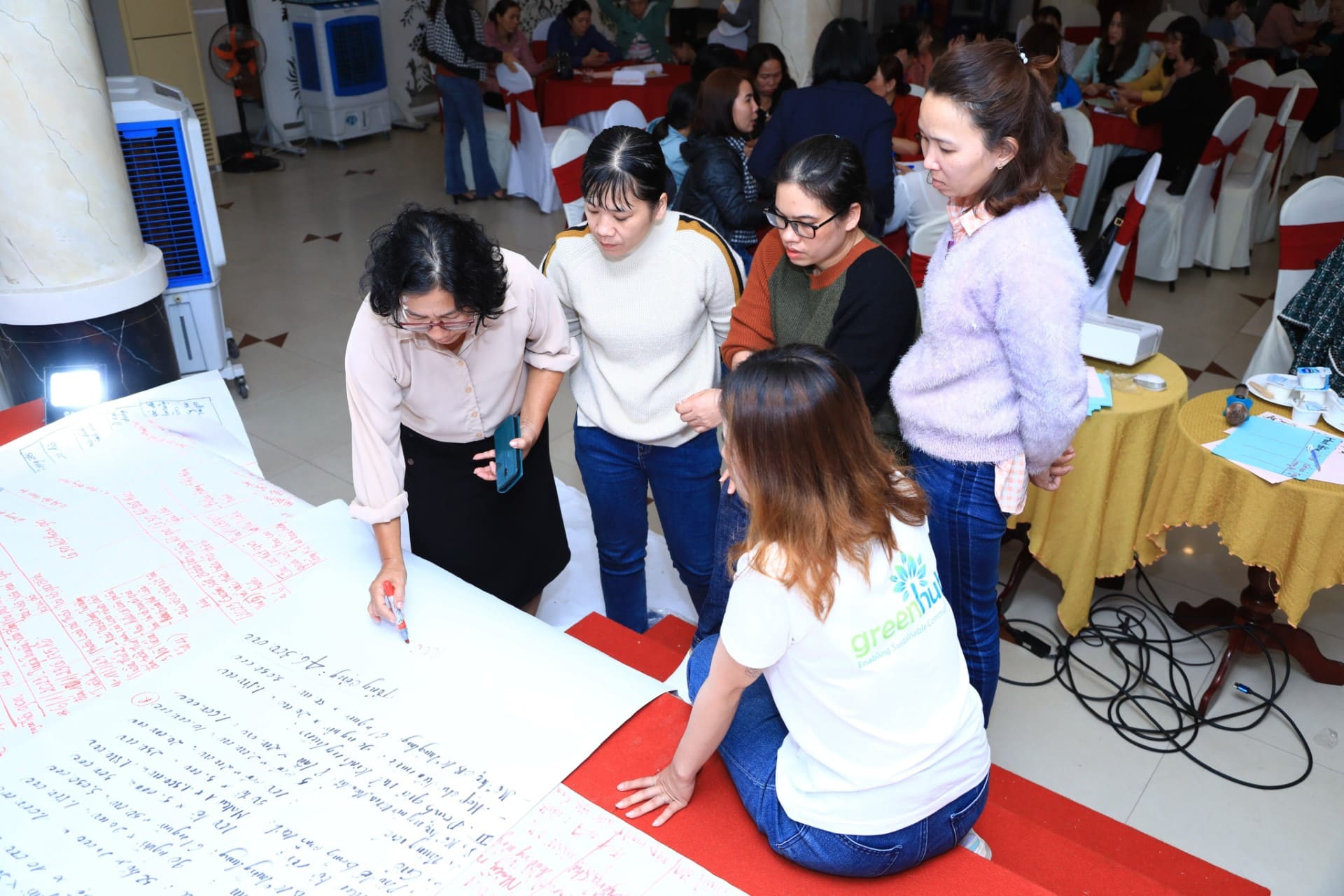 Tập huấn cho Hội phụ nữ Tỉnh Phú Yên về truyền thông trong chủ đề không rác