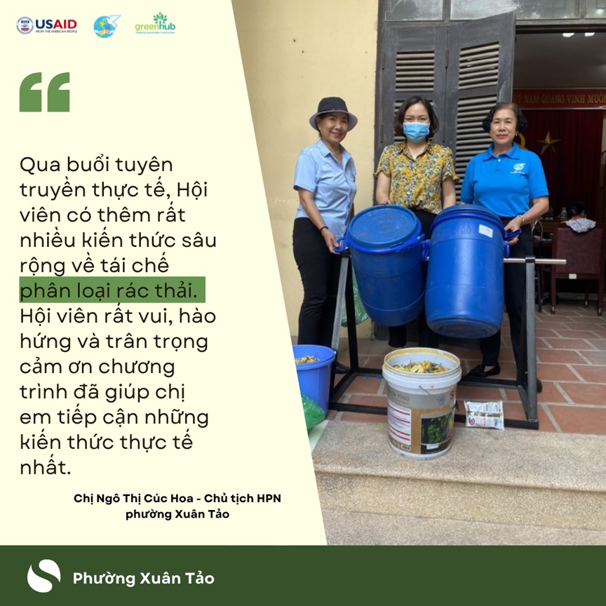 Chia sẻ của Hội phụ nữ Bắc Từ Li&ecirc;m sau tập huấn