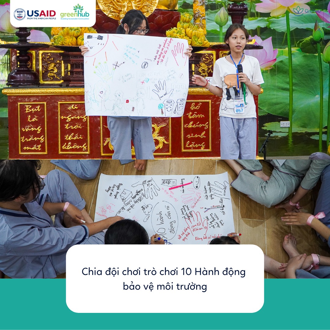 Dự &aacute;n LSPP đ&atilde; c&ugrave;ng c&aacute;c em nhỏ ở kho&aacute; tu ch&ugrave;a Đ&igrave;nh Qu&aacute;n t&igrave;m hiểu về nhựa như thế n&agrave;o?