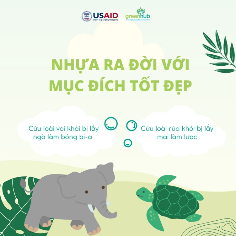 Nhựa ra đời với mục đ&iacute;ch tốt đẹp