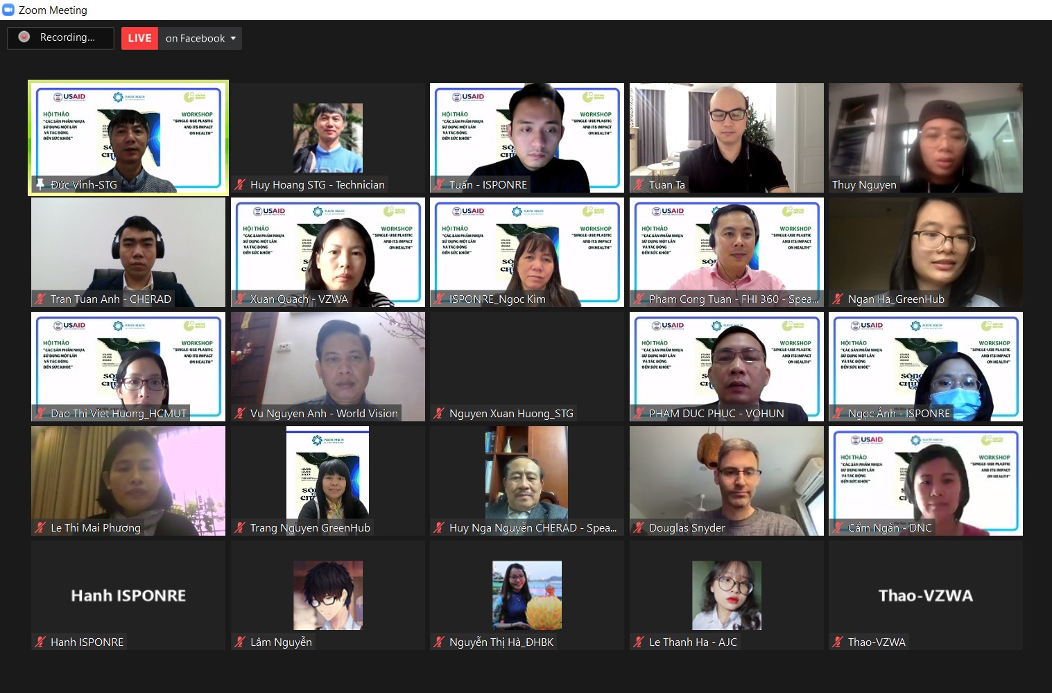 Hội thảo "Sản phẩm nhựa d&ugrave;ng một lần v&agrave; t&aacute;c động đến sức khoẻ"