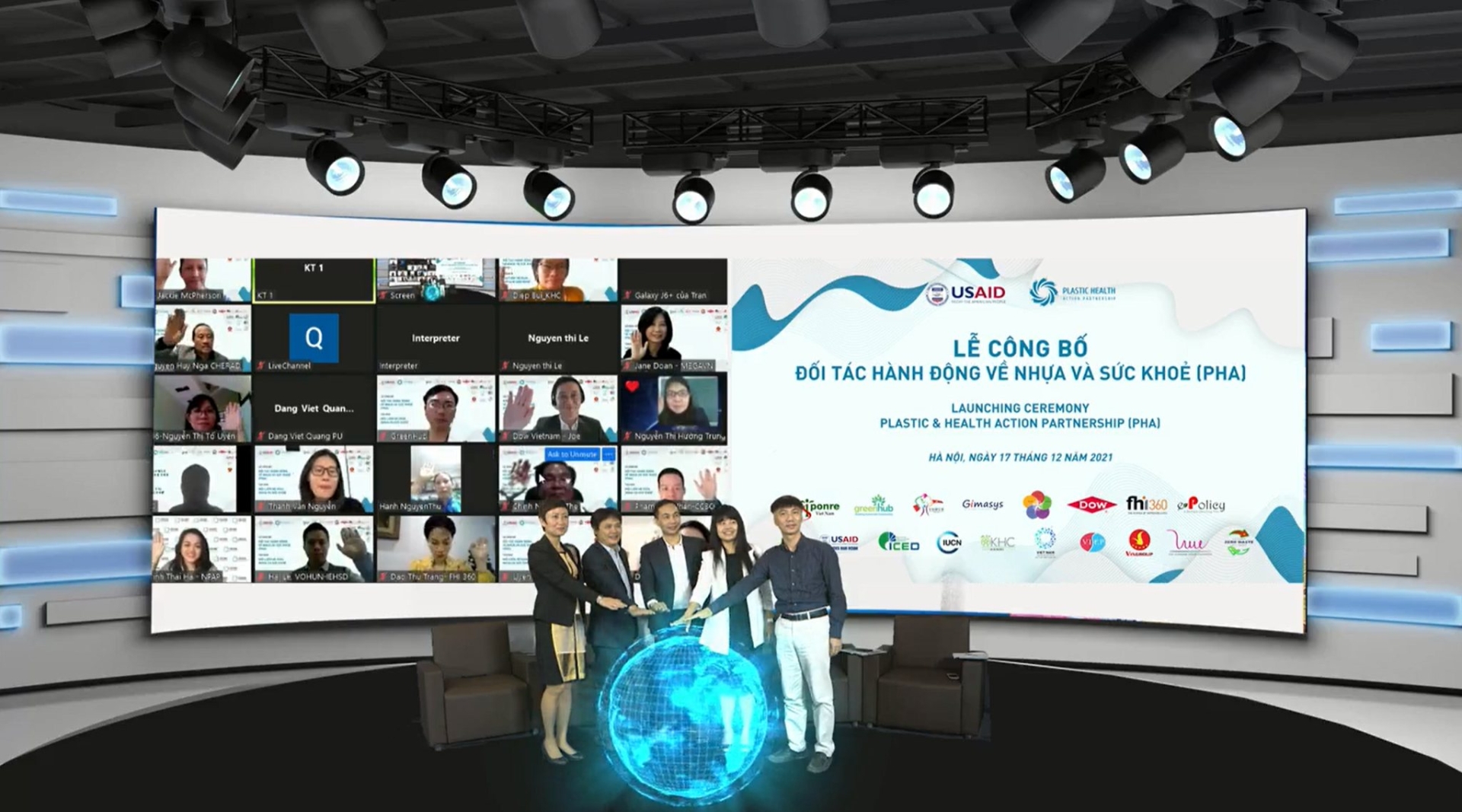 Lễ c&ocirc;ng bố "Đối t&aacute;c h&agrave;nh động về nhựa v&agrave; sức khoẻ"