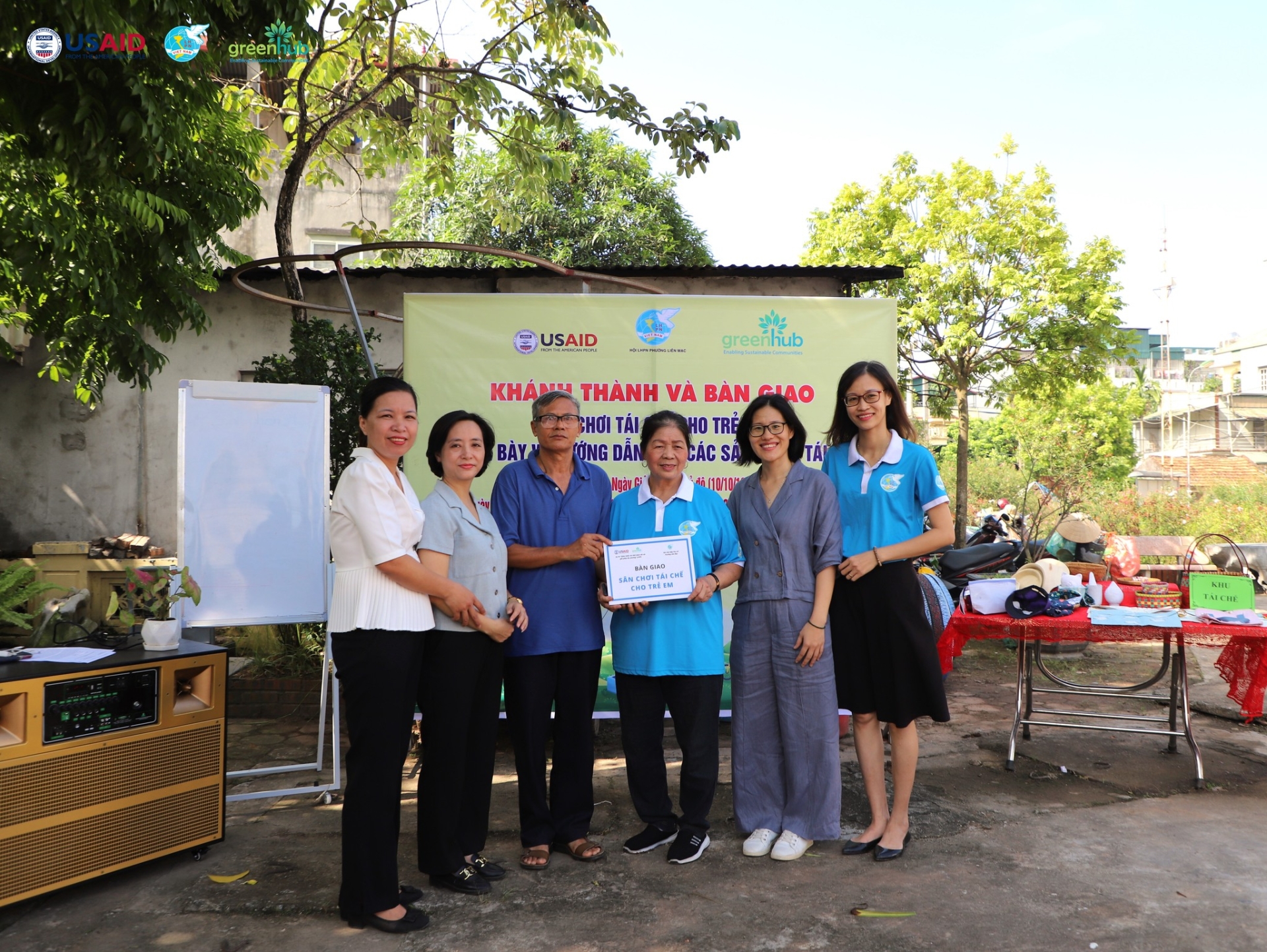 S&acirc;n chơi t&aacute;i chế cho trẻ em tại quận Bắc Từ Li&ecirc;m H&agrave; Nội - khơi nguồn những ước mơ