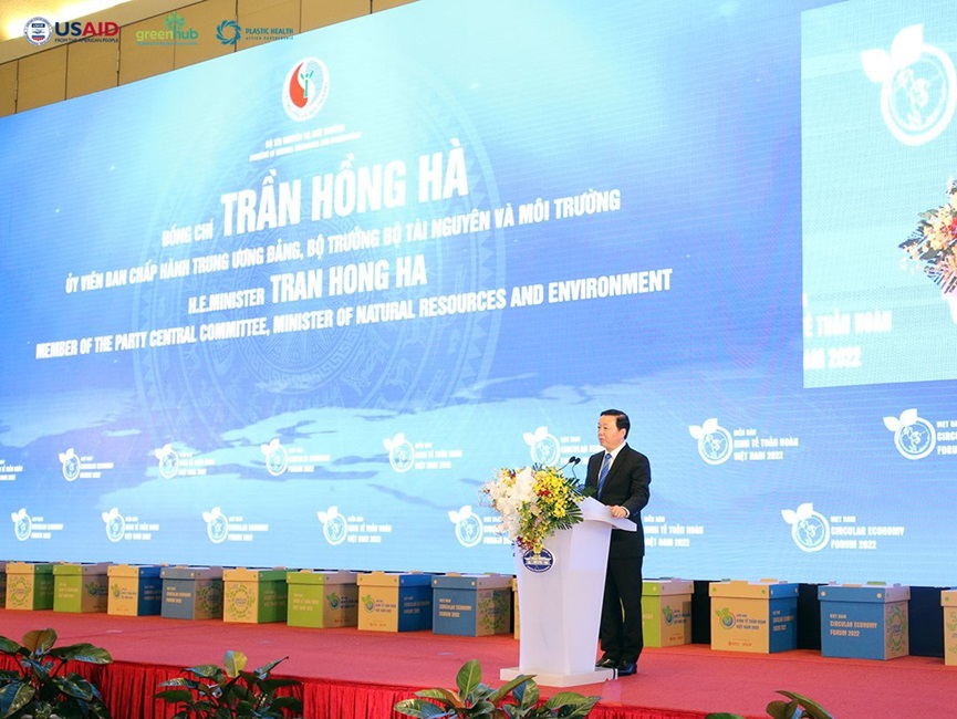 Th&uacute;c đẩy c&aacute;c h&agrave;nh động theo m&ocirc; h&igrave;nh kinh tế tuần ho&agrave;n g&oacute;p phần thực hiện cam kết đạt ph&aacute;t thải r&ograve;ng bằng '0'