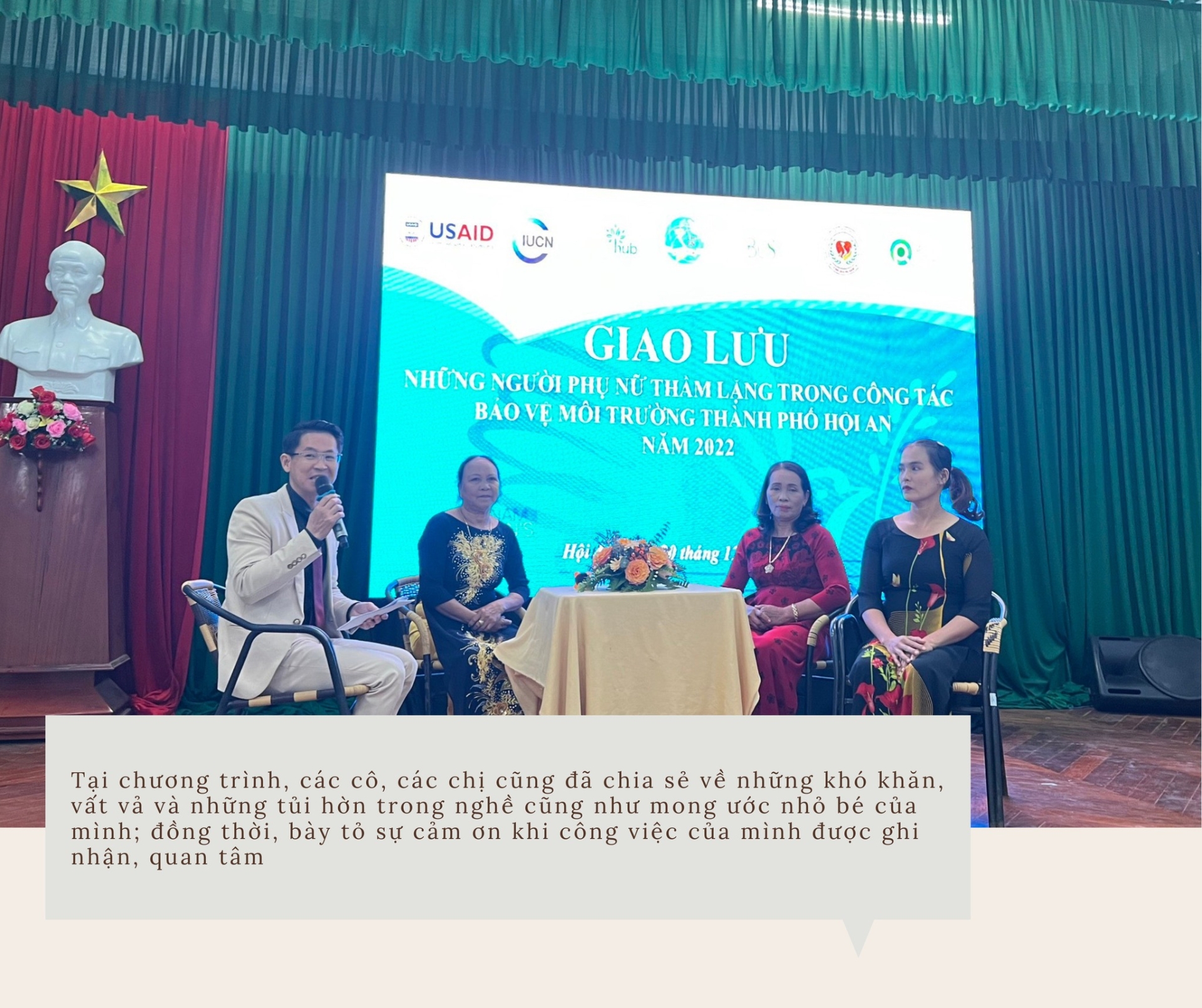 T&ocirc;n vinh những người phụ nữ l&agrave;m nghề ve chai tại th&agrave;nh phố Hội An