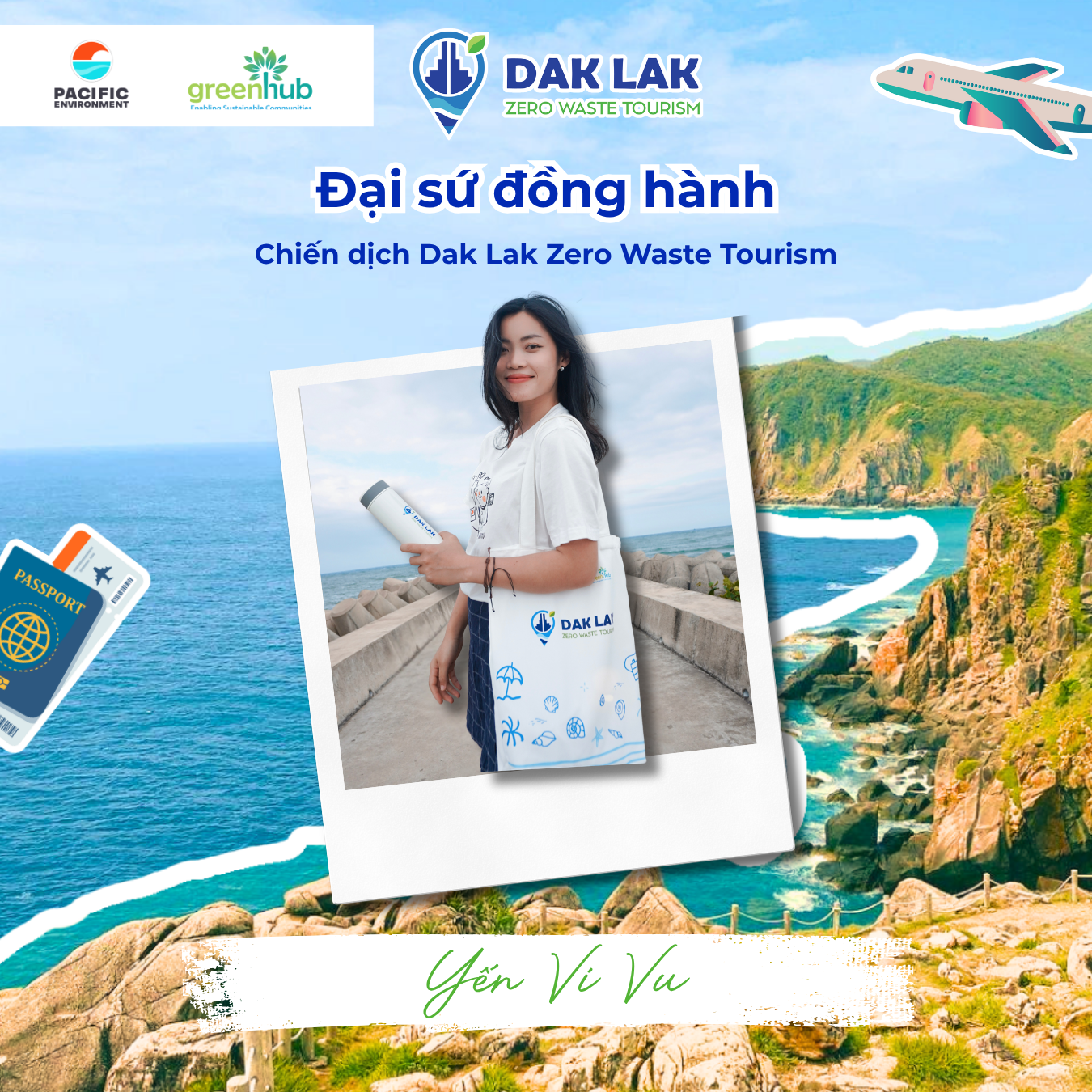 CÔNG BỐ LINE UP CÁC KOLS ĐỒNG HÀNH CÙNG CHIẾN DỊCH DU LỊCH KHÔNG RÁC - DAK LAK ZERO WASTE TOURISM