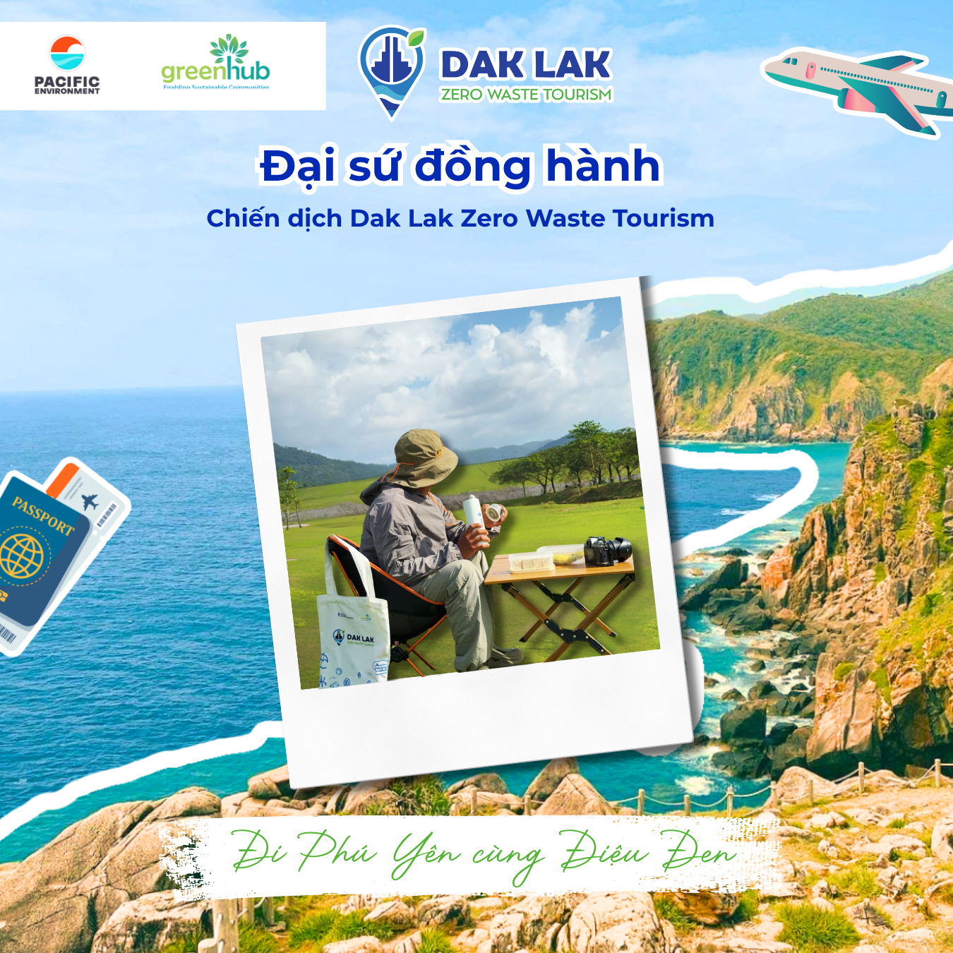 CÔNG BỐ LINE UP CÁC KOLS ĐỒNG HÀNH CÙNG CHIẾN DỊCH DU LỊCH KHÔNG RÁC - DAK LAK ZERO WASTE TOURISM