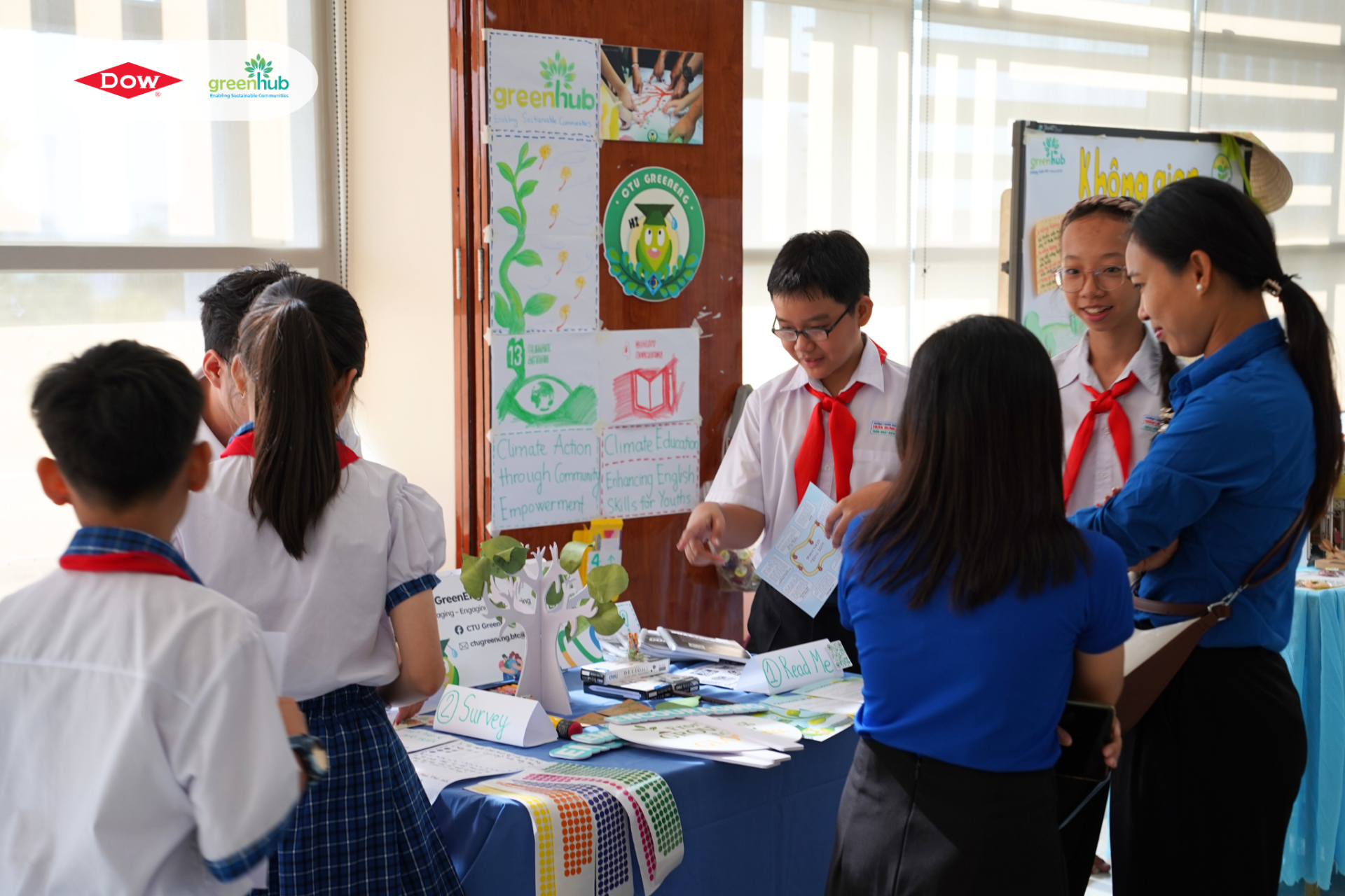 Recap sự kiện triển lãm và tham quan học tập “Thanh niên và cộng đồng hành động thích ứng với biến đổi khí hậu”