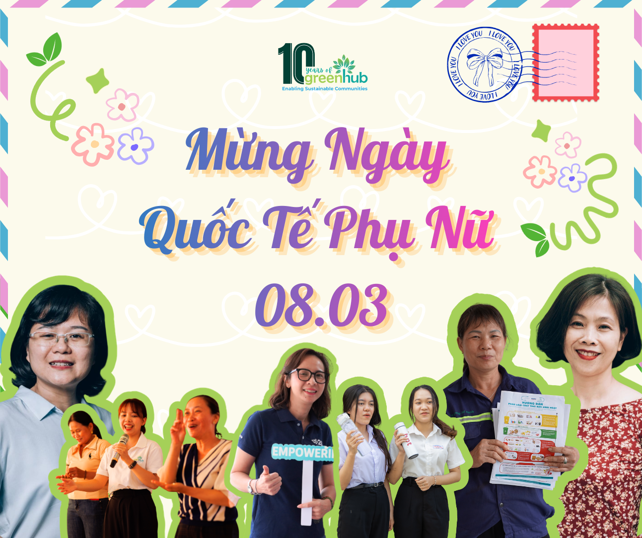 GREENHUB CHÚC MỪNG NGÀY QUỐC TẾ PHỤ NỮ MÙNG 8/3 - LỜI TRI ÂN TỚI NHỮNG NGƯỜI PHỤ NỮ CÙNG GREENHUB TẠO NÊN GIÁ TRỊ CHO CỘNG ĐỒNG!