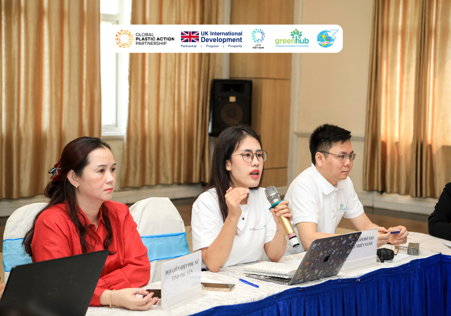 Phú Yên: Tập huấn nâng cao năng lực cho cán bộ Hội Phụ nữ -  Tiền đề nhân rộng mô hình Phụ nữ thu gom rác tái chế