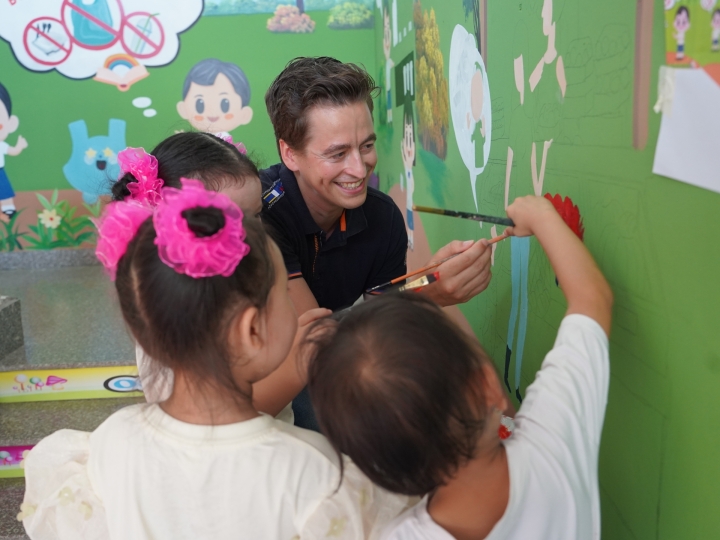 Trường học không rác tại Lâm Động, Thủy Nguyên, Hải Phòng