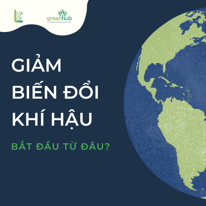 Giảm biến đổi khí hậu, bắt đầu từ đâu?