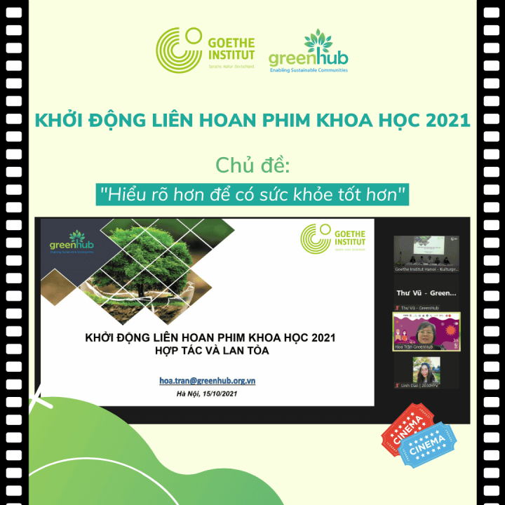 Liên hoan phim khoa học 2021 – Viện Goethe