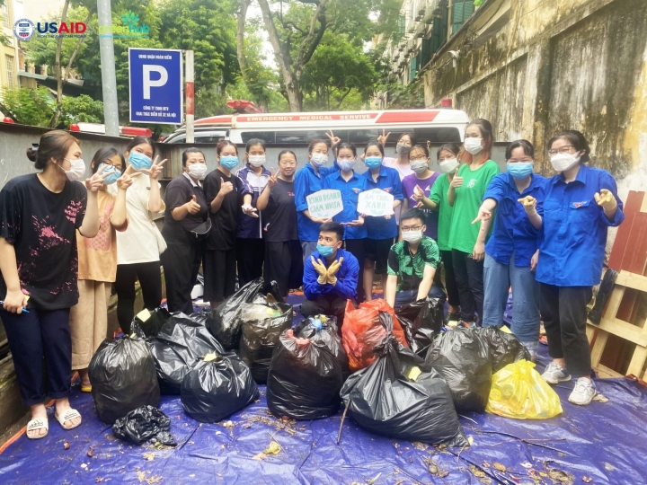 Chương trình kiểm toán rác tại phố ẩm thực Tống Duy Tân - Hoàn Kiếm