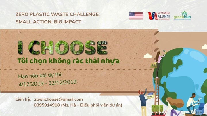 Khởi động dự án Zero Plastic Waste Miền Bắc và Cuộc thi “I choose - Tôi chọn không rác thải nhựa