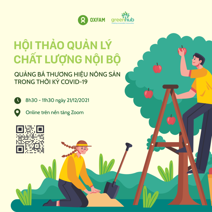 Hội thảo quản lý chất lượng nội bộ: Quảng bá thương hiệu nông sản trong thời kỳ COVID