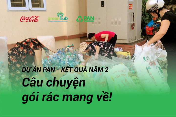 KẾT QUẢ NĂM 2 DỰ ÁN PAN - PHẦN 2 – CÂU CHUYỆN GOM RÁC VỀ NHÀ!