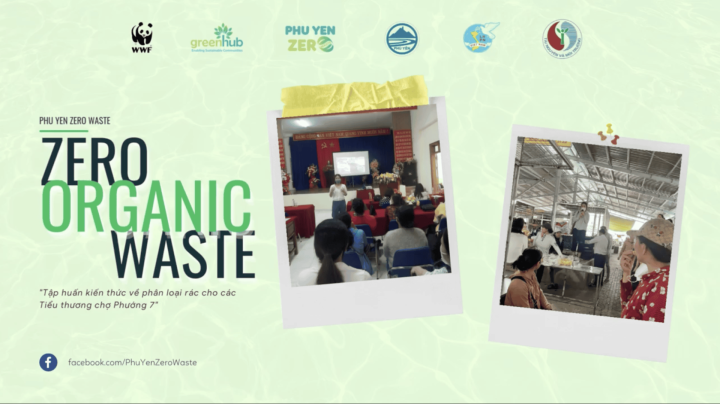 Phân loại rác tại chợ Phường 7, Thành phố Tuy Hoà