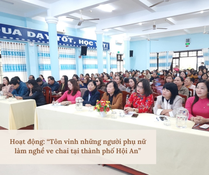 Tôn vinh những người phụ nữ làm nghề ve chai tại thành phố Hội An