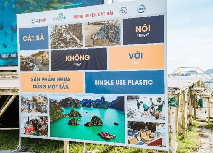 DOANH NGHIỆP DU LỊCH CÁT BÀ: NÓI KHÔNG VỚI ĐỒ NHỰA DÙNG MỘT LẦN