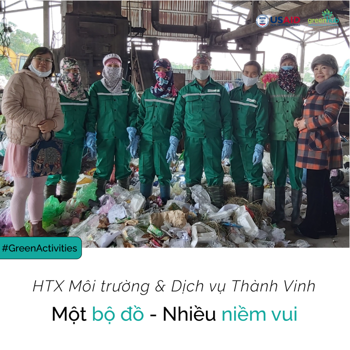 Hợp tác xã Môi trường và Dịch vụ Thương mại Thành Vinh - Một bộ đồ, nhiều niềm vui