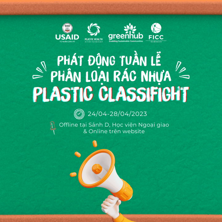 Phát động tuần lễ Phân loại rác nhựa Plastic Classifight
