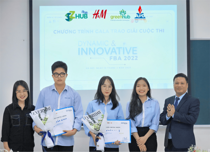 APD xanh - Dự án của sinh viên Học viện Chính sách và Phát triển đạt giải nhì cuộc thi khởi nghiệp DYNAMIC & INNOVATIVE FBA