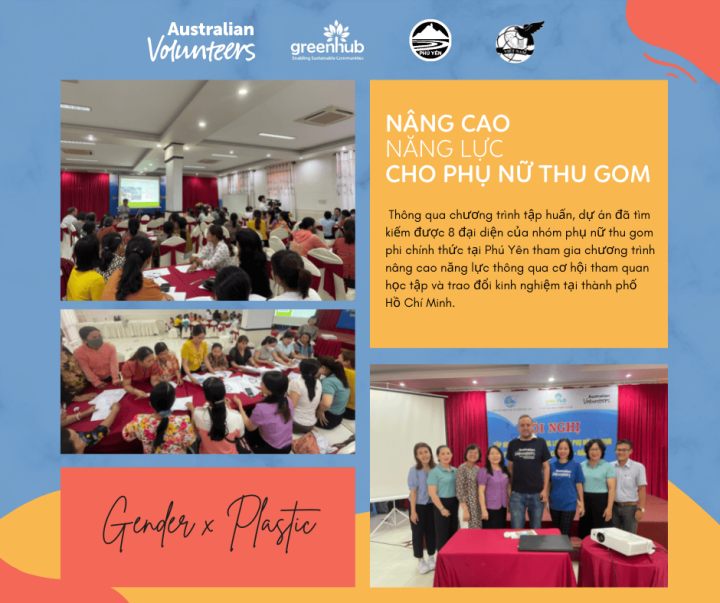 Tập huấn nâng cao năng lực cho phụ nữ thu gom