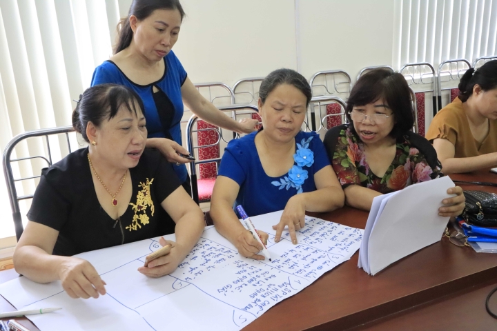 TẬP HUẤN MÔ HÌNH PHỤ NỮ KHỞI NGHIỆP THUỘC DỰ ÁN PAN