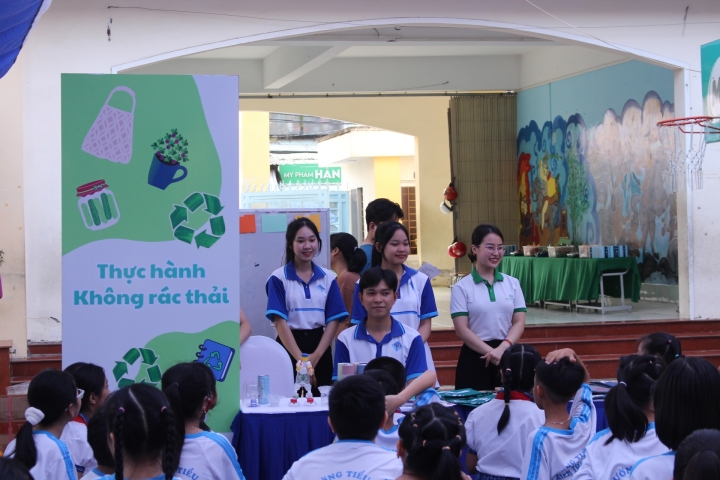 Thúc đẩy thực hành Không rác thải  từ trường học đến cộng đồng ở thành phố Cần Thơ