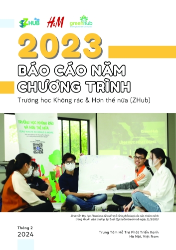 Báo cáo 2023 – Trường học Không rác & Hơn thế nữa (ZHub)