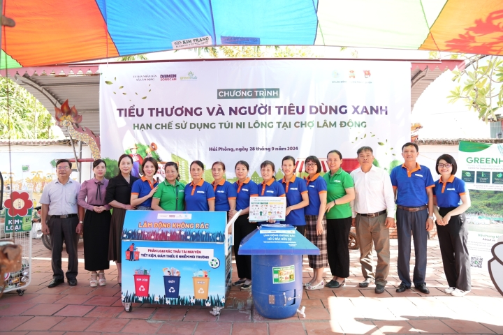 Giảm thiểu sử dụng túi ni lông, hướng đến mục tiêu “Vì một Lâm Động không rác”