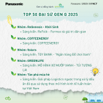 TOP 50 SÁNG KIẾN TIÊU BIỂU – CHƯƠNG TRÌNH ĐẠI SỨ GEN G 2025