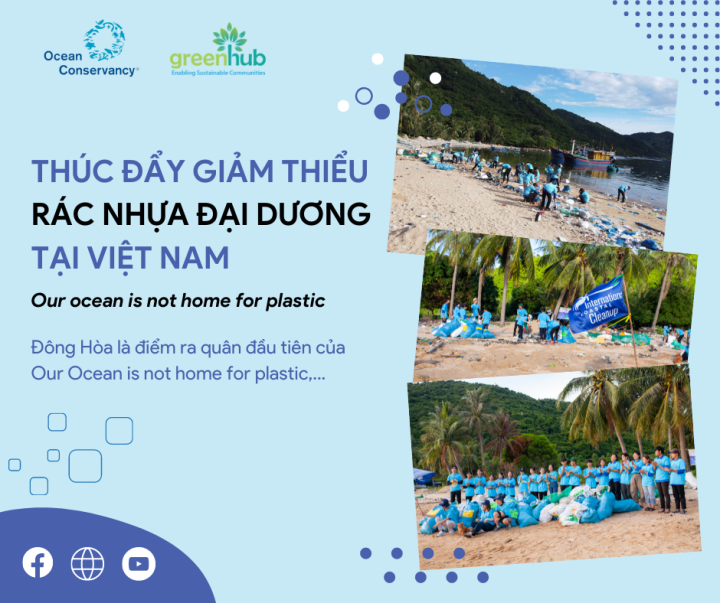 Thúc đẩy nỗ lực giảm thiểu rác nhựa đại dương