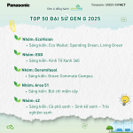 TOP 50 SÁNG KIẾN TIÊU BIỂU – CHƯƠNG TRÌNH ĐẠI SỨ GEN G 2025