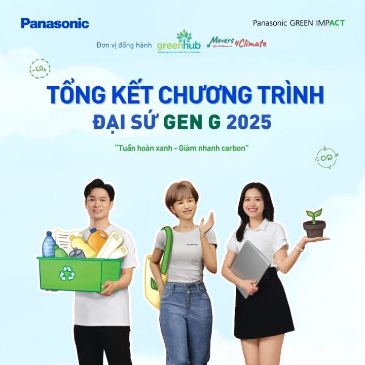 TỔNG KẾT CHƯƠNG TRÌNH  ĐẠI SỨ GEN G 2025