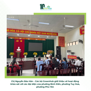 GREENHUB KIỂM ĐẾM RÁC THẢI HỮU CƠ TẠI TỈNH ĐẮK LẮK