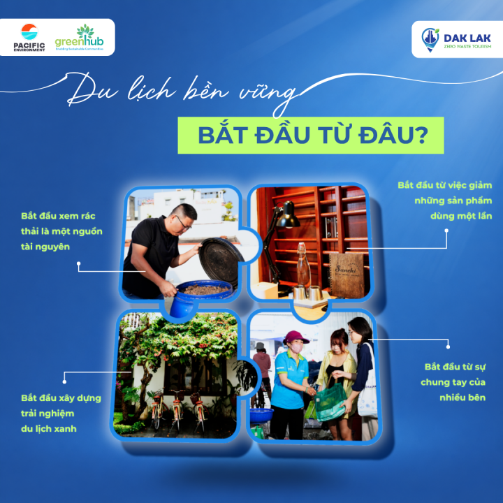 🌿 DU LỊCH BỀN VỮNG, BẮT ĐẦU TỪ ĐÂU?