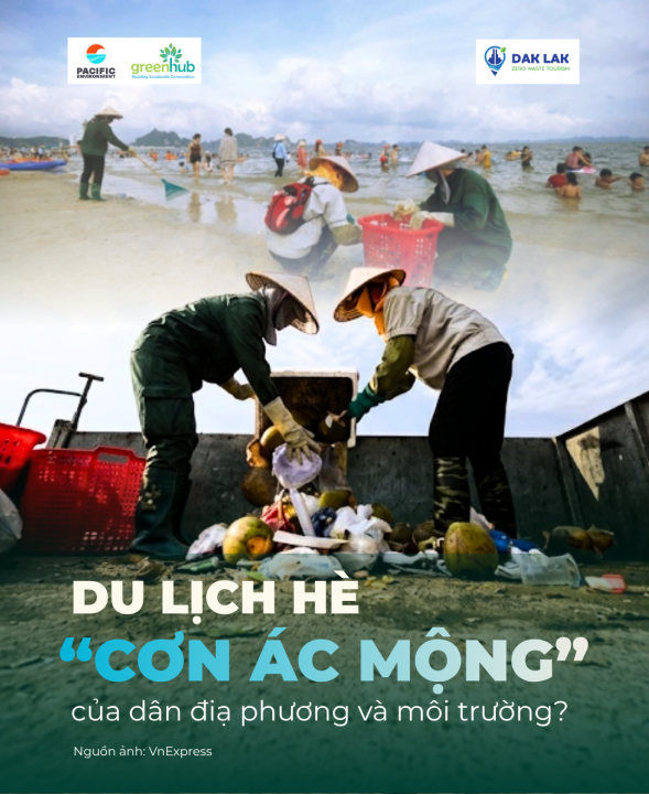 DU LỊCH HÈ: TRẢI NGHIỆM NGHỈ DƯỠNG CỦA CON NGƯỜI HAY “CƠN ÁC MỘNG” CỦA MÔI TRƯỜNG?