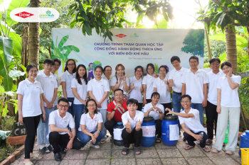 Recap sự kiện triển lãm và tham quan học tập “Thanh niên và cộng đồng hành động thích ứng với biến đổi khí hậu”