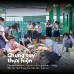 TRƯỜNG TIỂU HỌC BẠCH ĐẰNG GHI NHẬN KẾT QUẢ KIỂM TOÁN RÁC THẢI (2024)