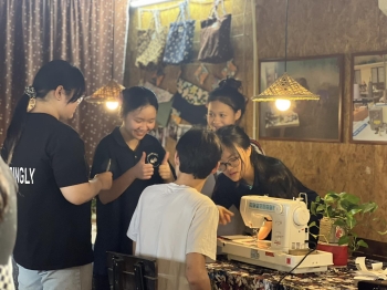 WORKSHOP HỒI SINH VẢI BẠT VÀ HƠN THẾ NỮA- Trải nghiệm đáng nhớ tại Gaea Upcycle